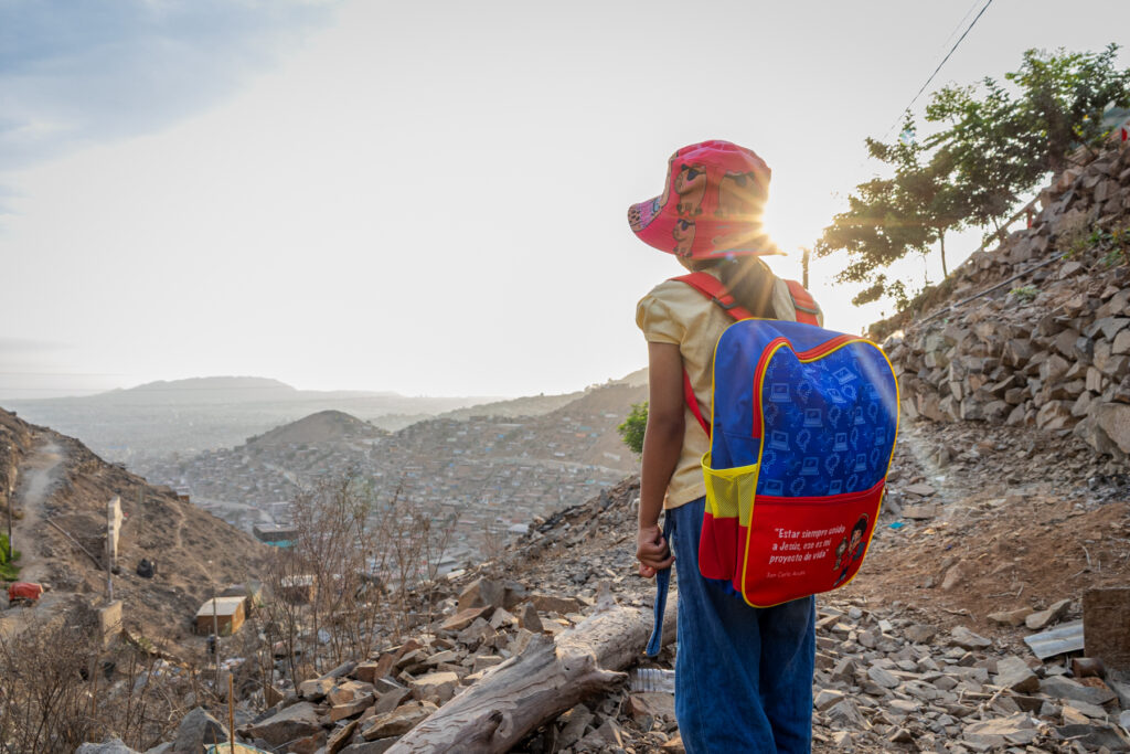 Backpacks and school supplies